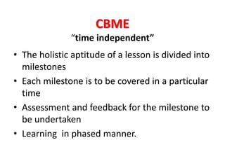 Competency based medical education | PPTX