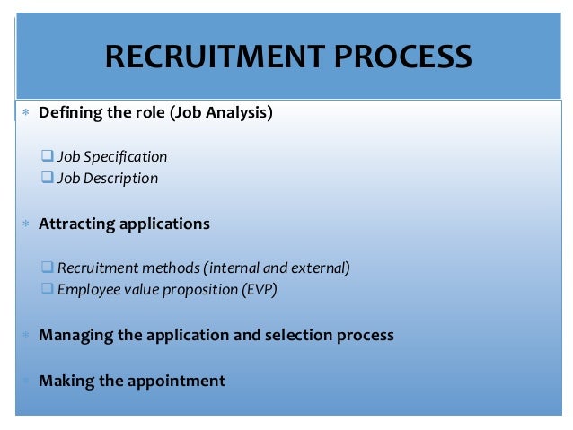 Competency Based Recruitment And Selection Ppt