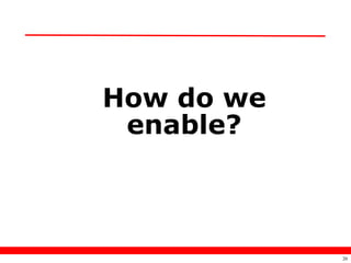 How do we
 enable?



            20
 