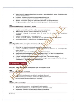 Competency dictionary | PDF