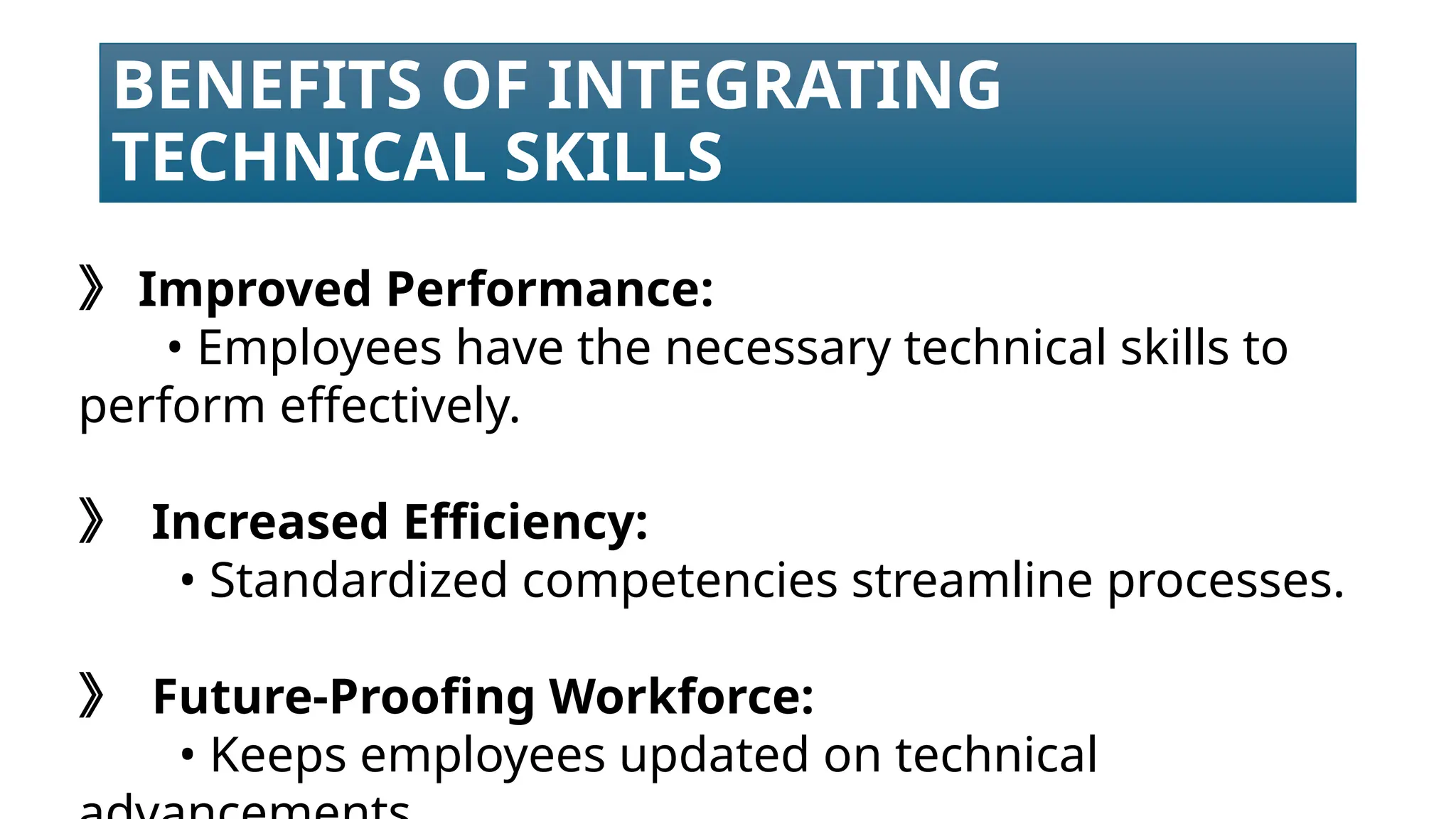Technical needs in Competency framework and process | PPTX