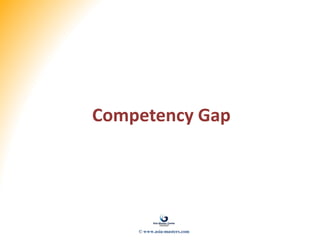Competency Gap
© www.asia-masters.com
 