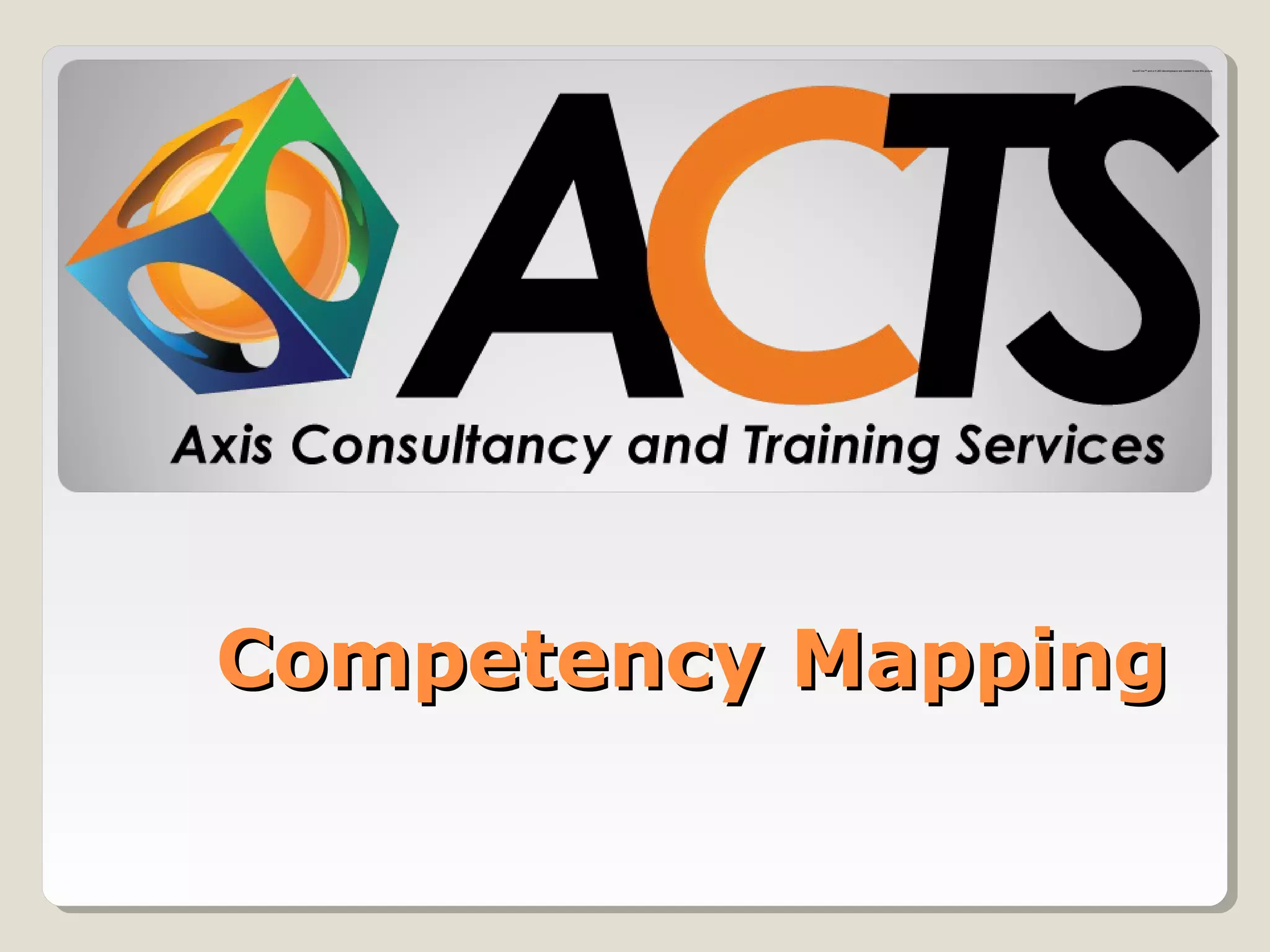 Competency mapping | PPT