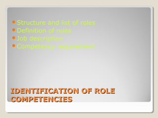 Competency mapping | PPT