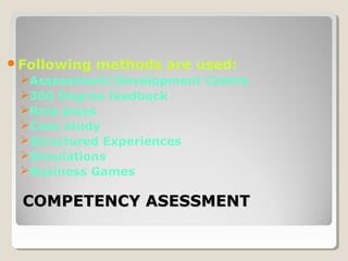 Competency mapping | PPT