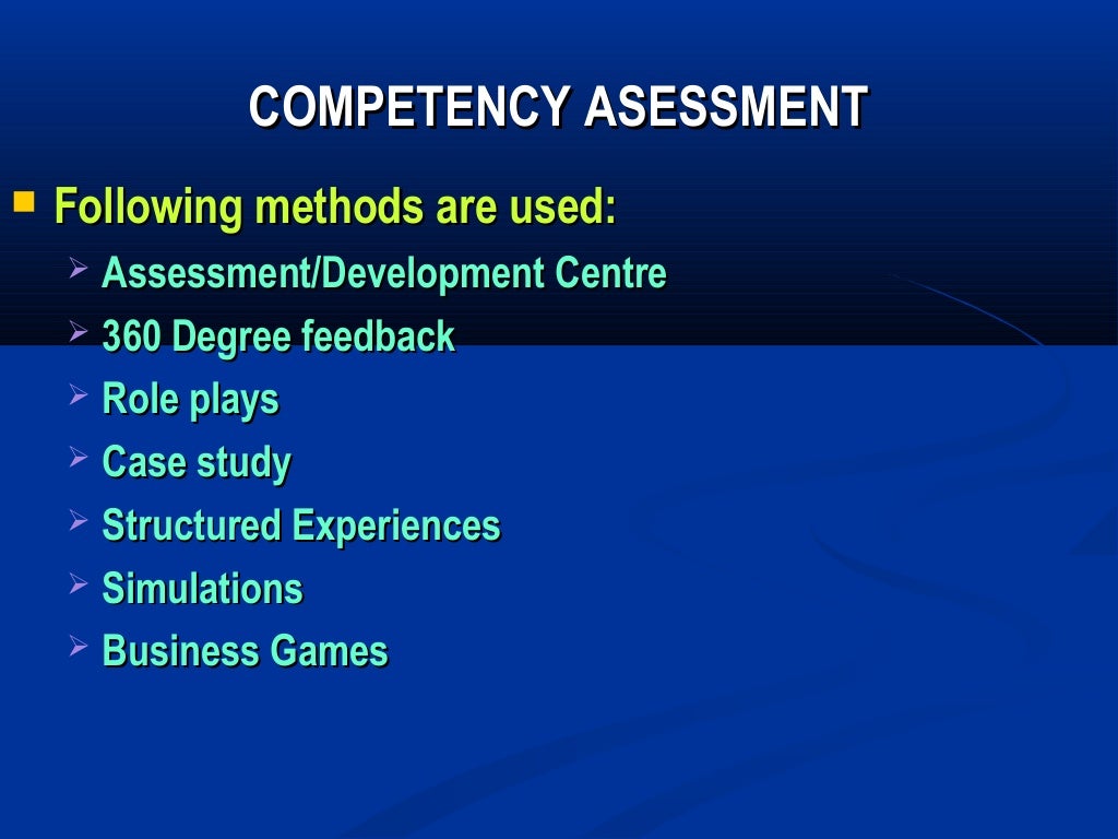 Competency mapping format picture