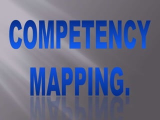 Competency mapping