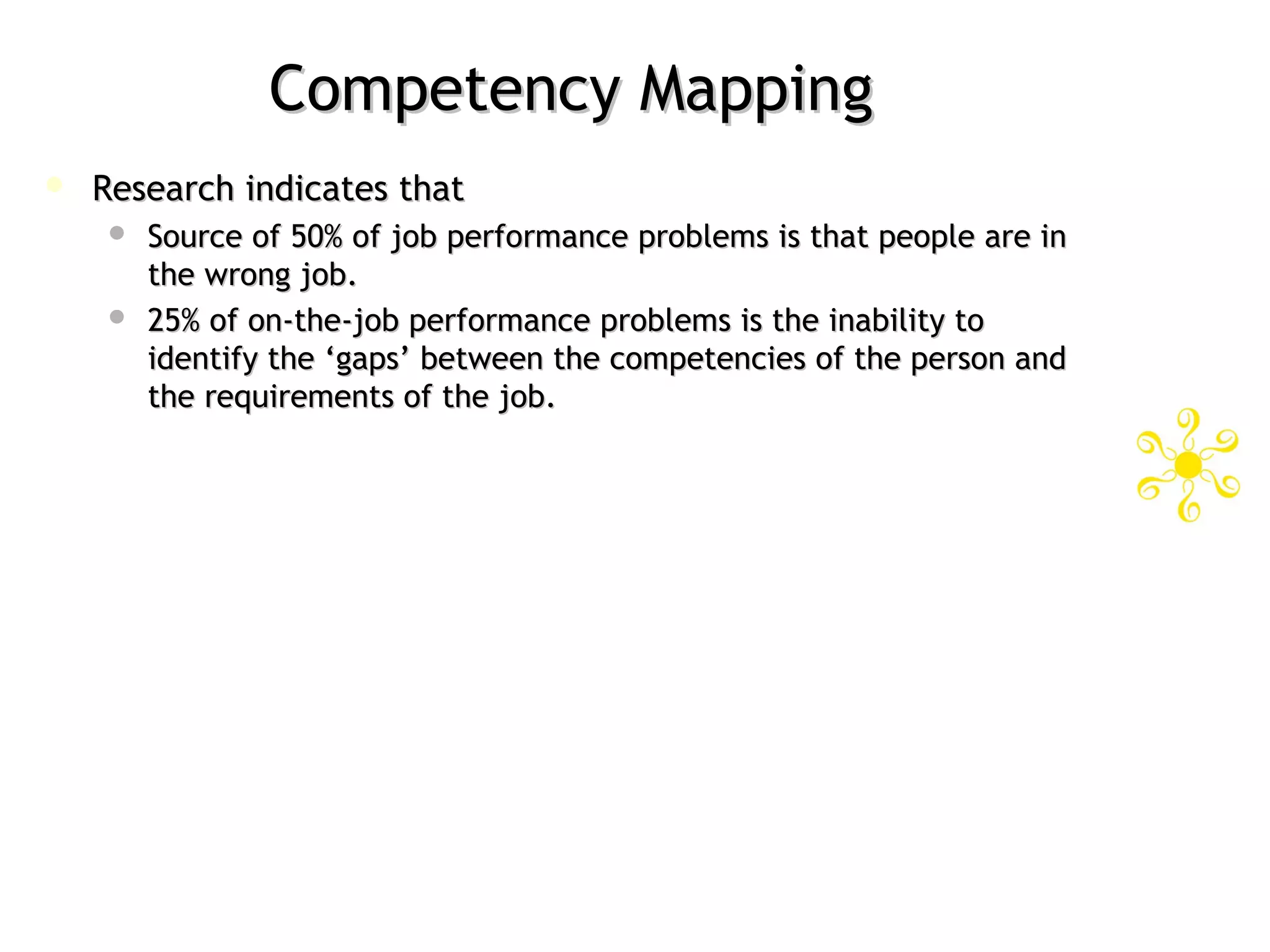 Competency Mapping Problem Statement Example Competency mapping assessment and management | PPT