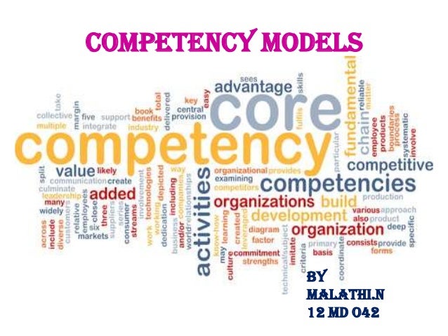 competency model competency model