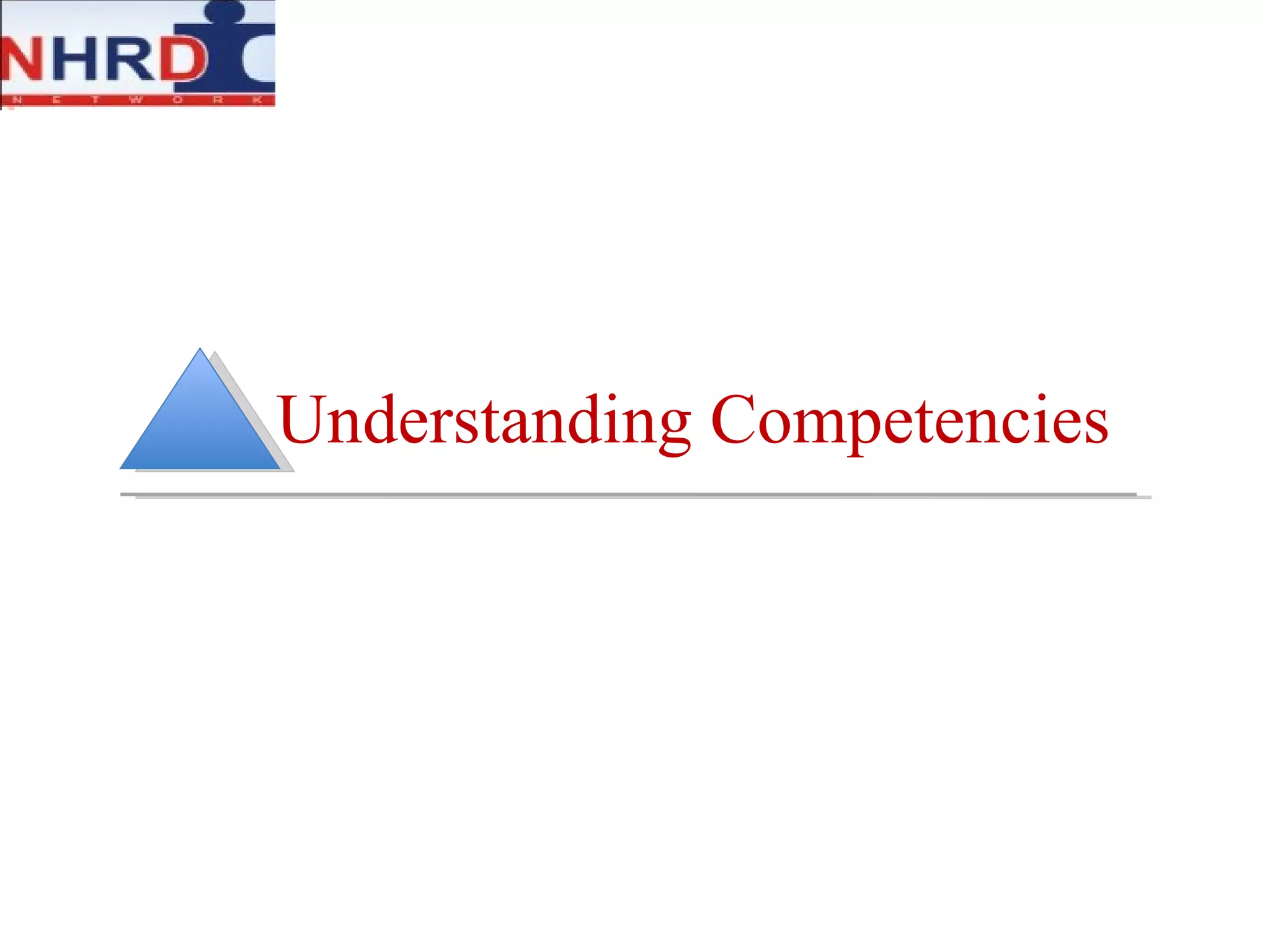 Understanding Competencies 