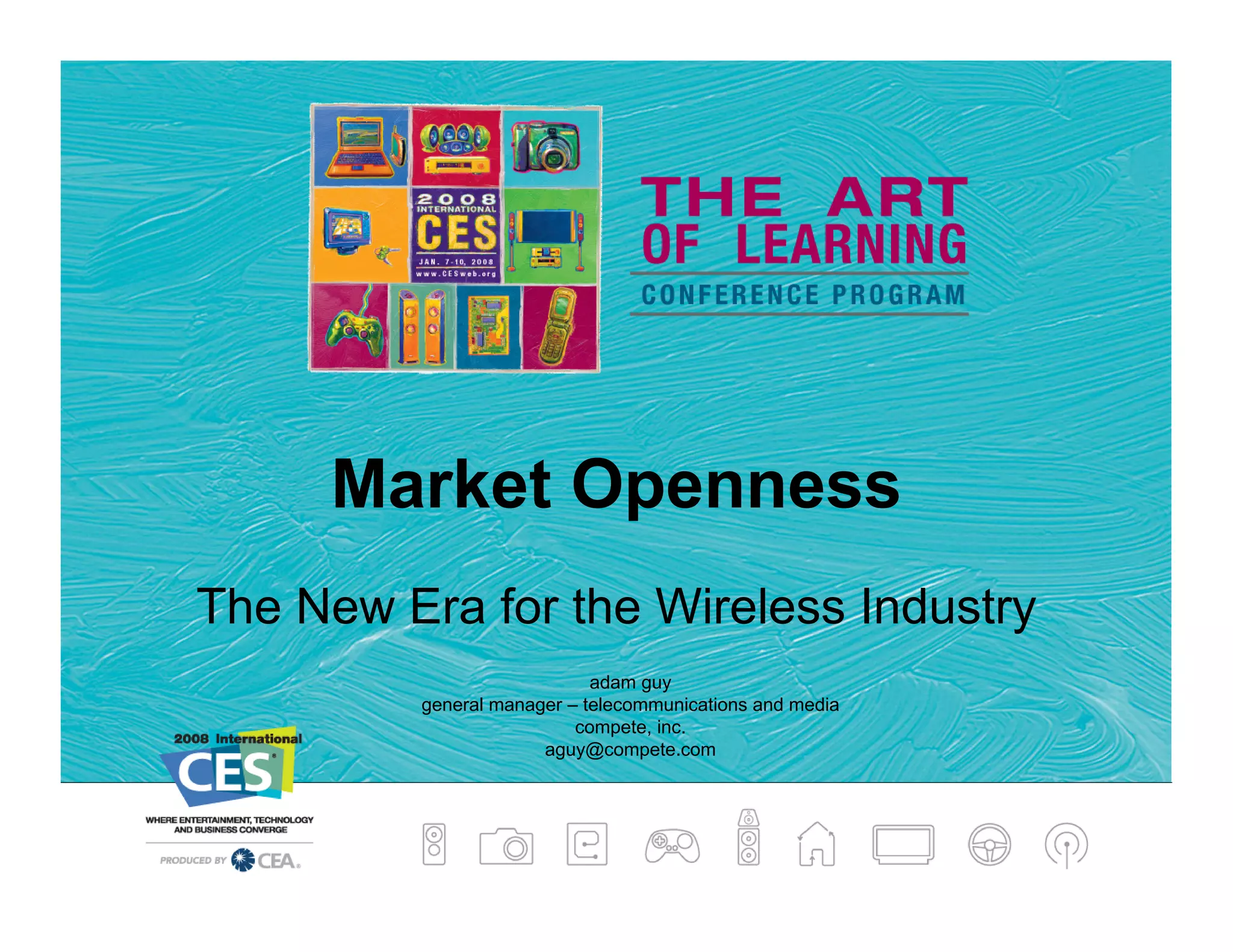 Compete's CES Presentation on Open Access: January 2008