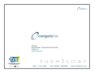 Compete's CES Presentation on Open Access: January 2008