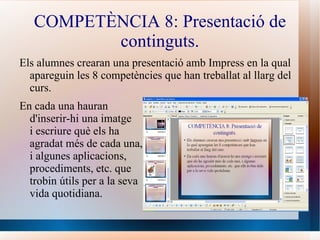 COMPETÈNCIA 3: Navegació, comunicació i cerca en el món digital. Farem un concurs inspirat en “el comodín del público” del programa 50 x 15. 
