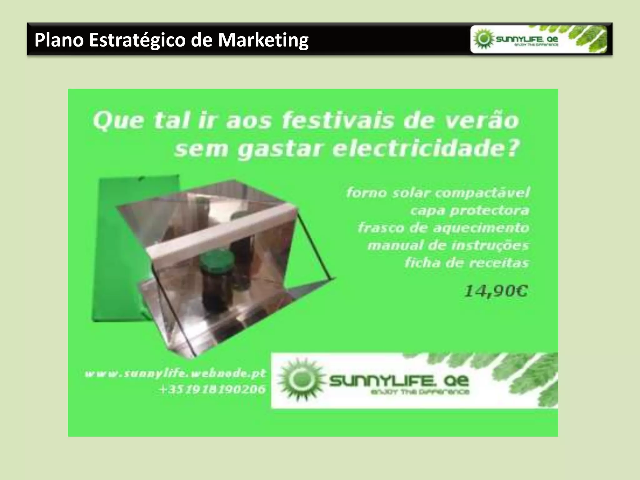 Plano Estratégico de Marketing