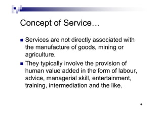 competing in Service economy