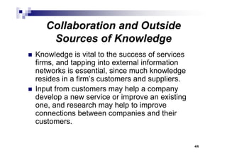 competing in Service economy