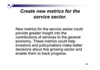 competing in Service economy