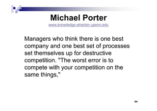 competing in Service economy