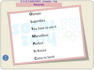 II O.S.ČAKOVEC, Croatia - Iva
Naranda

3
0

 