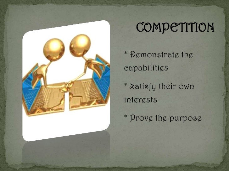 COMPETITION vs COOPERATION