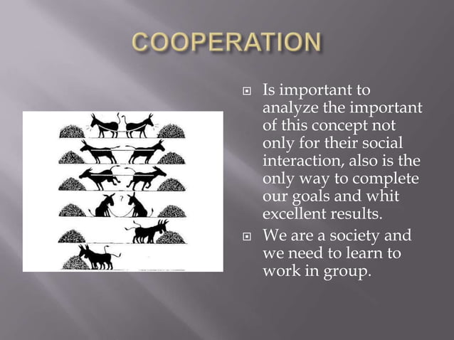 Competition and cooperation. | PPTX