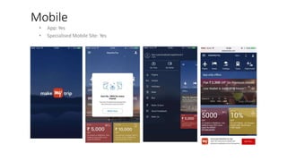 Mobile
• App: Yes
• Specialised Mobile Site: Yes
 