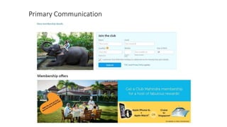 Primary Communication
 