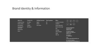 Brand Identity & Information
 