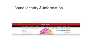 Brand Identity & Information
 