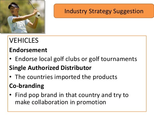 Competition in the golf equipment industry in 2009