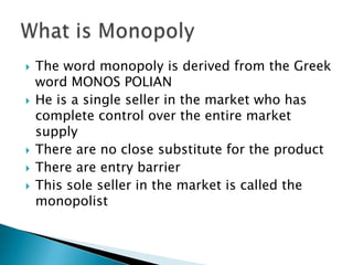 Competition[monopoly,pc,pligopoly,mono. comp)