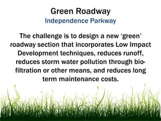 Require cost comparison of LID to Traditional design