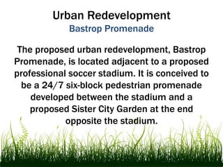 Educate key market players as part of the processProperty Donors