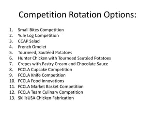 Competition Rotation | PPTX