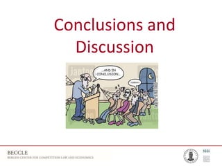 Conclusions and
Discussion
 