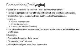 Understanding Competition vs Cooperation: Pathways to Collective ...