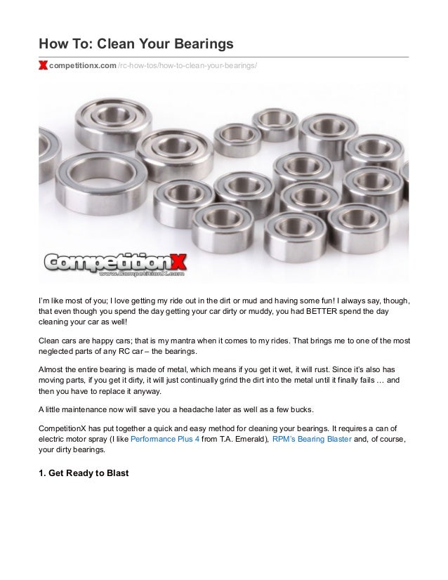 rc bearings