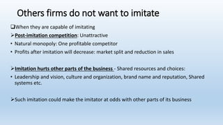 Sustainability of Competitive advantage | PPTX