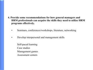 Competitive advantage through Human Resource | PPT