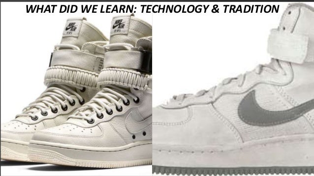 nike air force technology