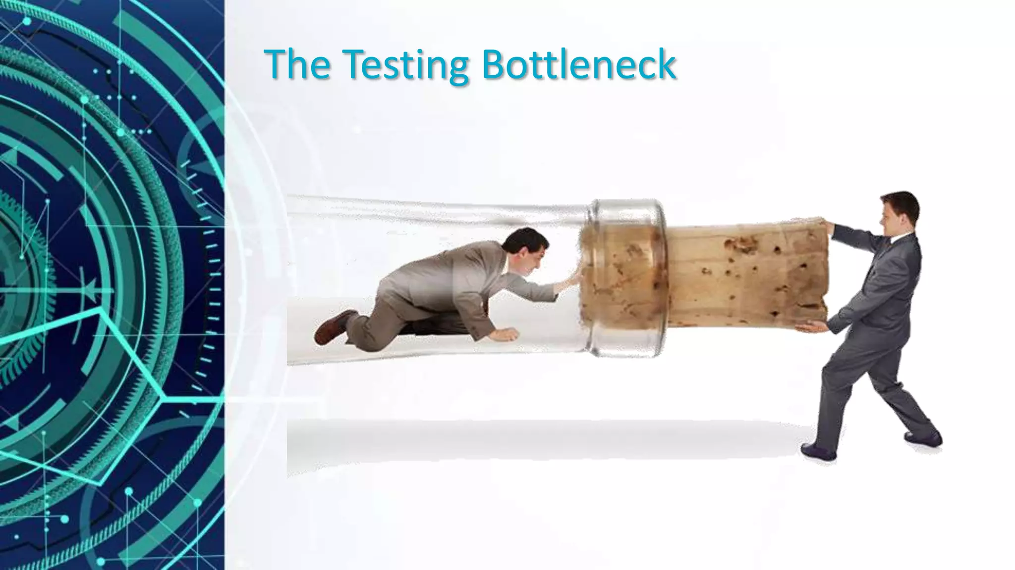 The Testing Bottleneck
 