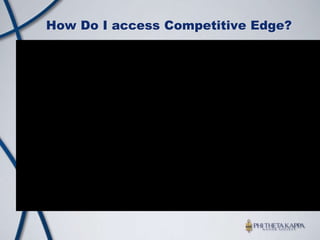 Competitive edge ed forum_2010