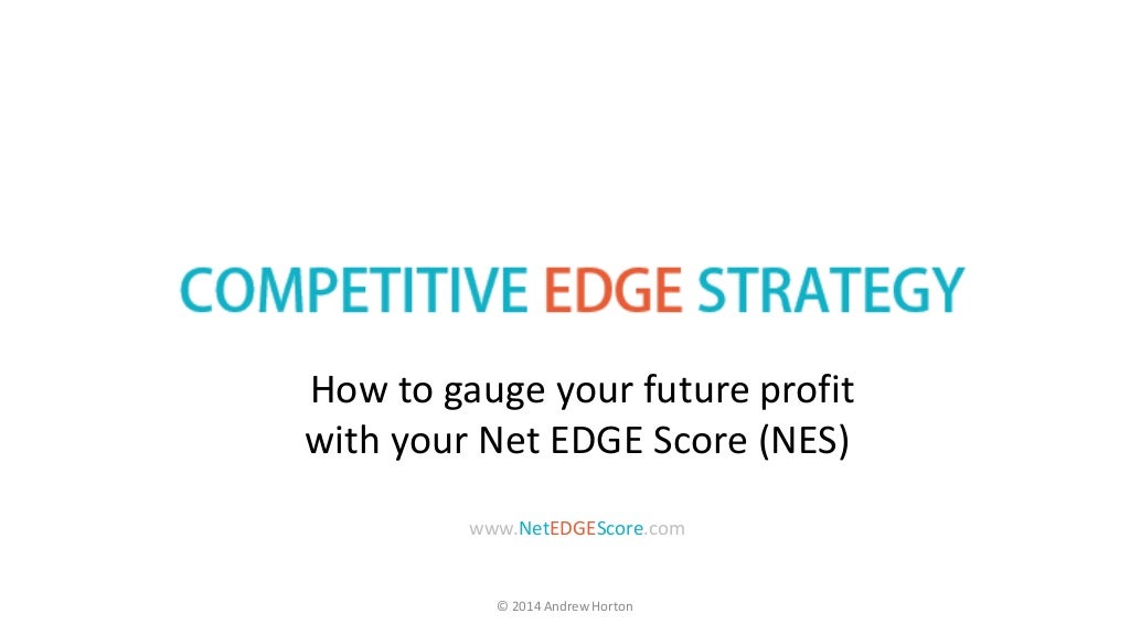Competitive EDGE Strategy