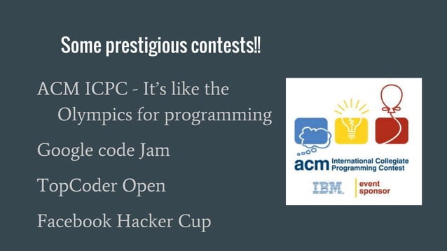 Competitive programming | PPTX | Computing | Technology & Computing