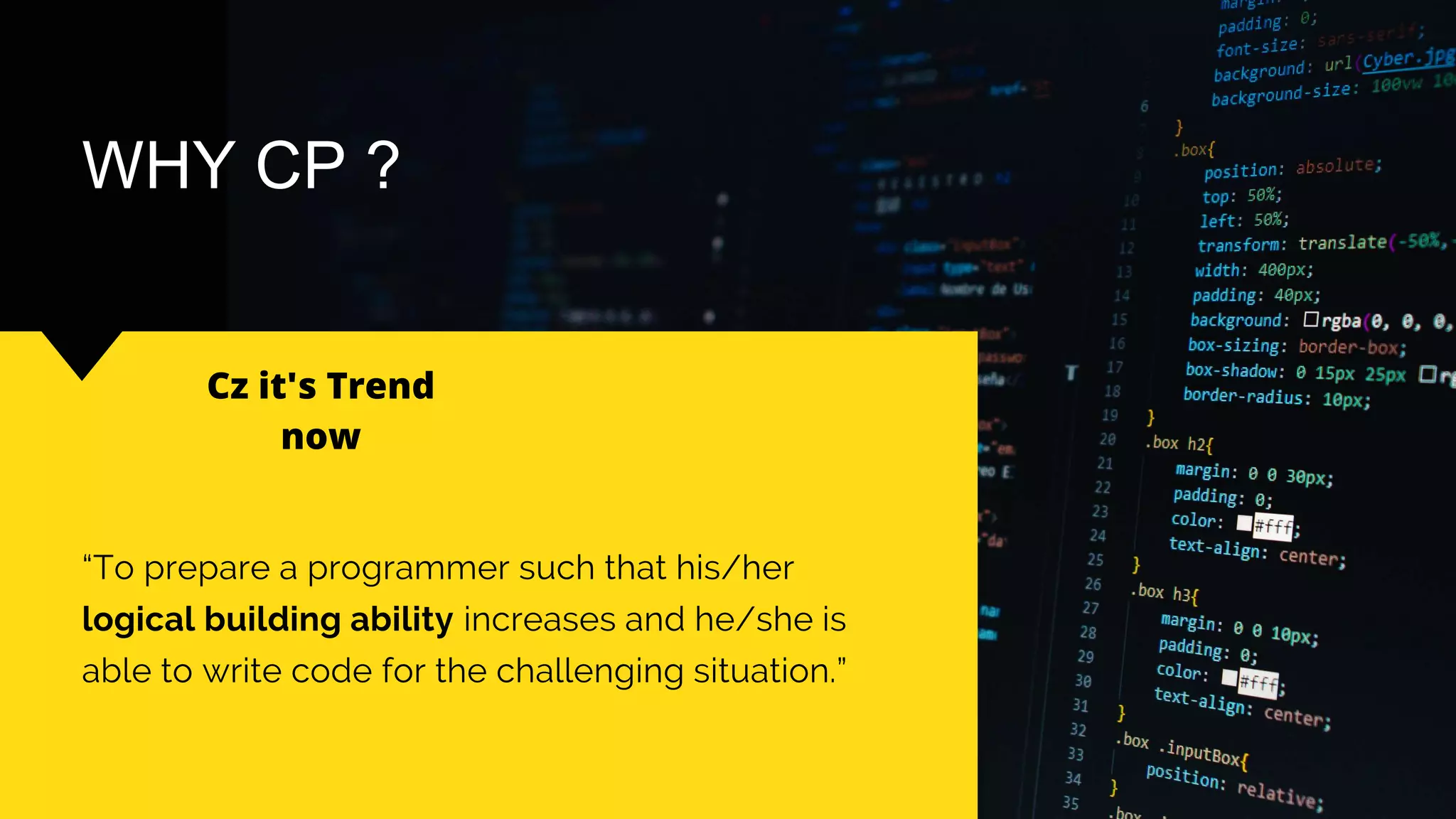 Competitive programming | PPT
