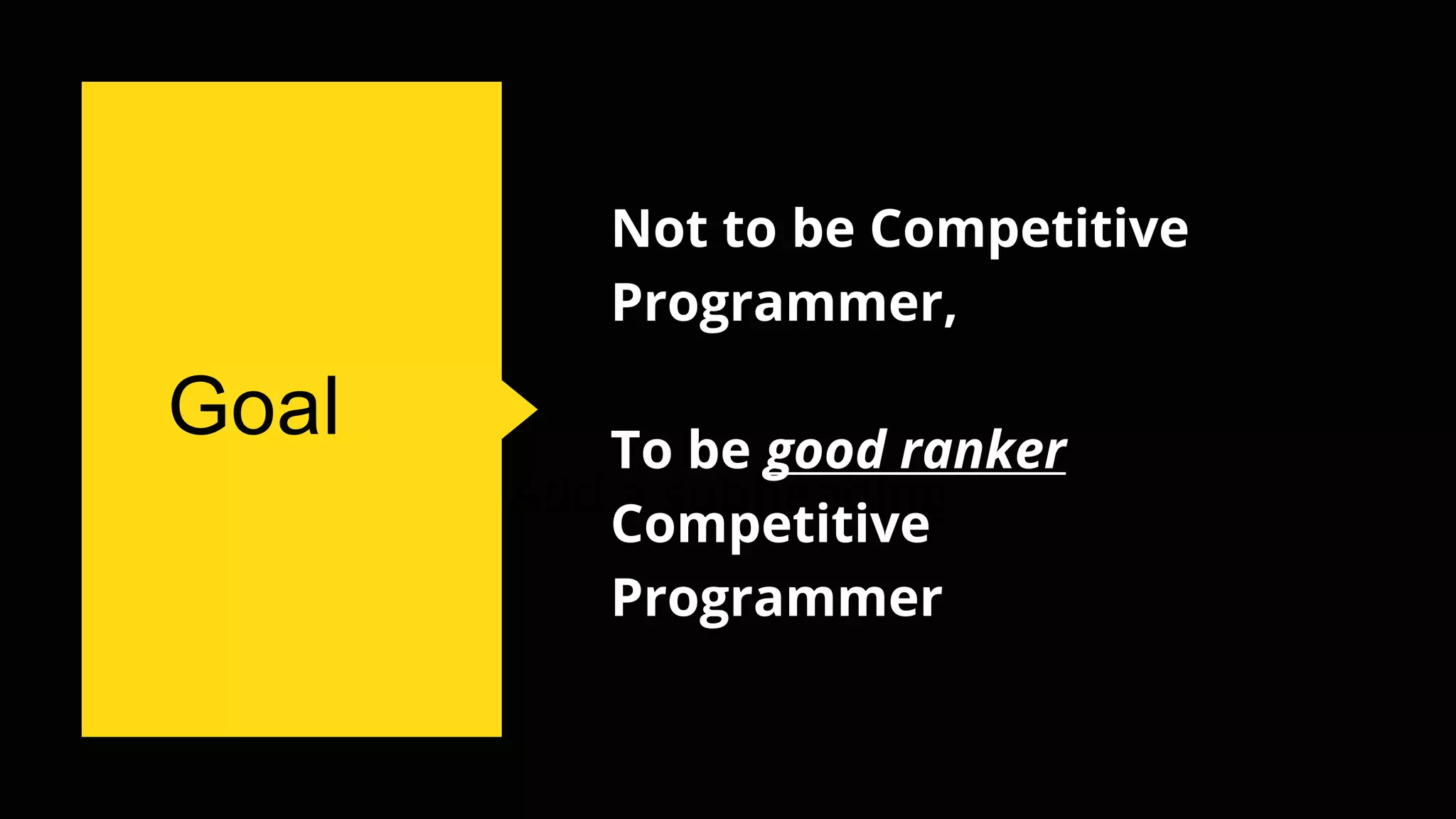 Competitive programming | PPTX
