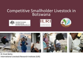 Competitive smallholder livestock in Botswana