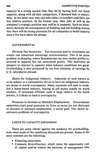 Competitive Strategy   Michael Porter