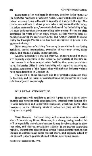 Competitive Strategy   Michael Porter