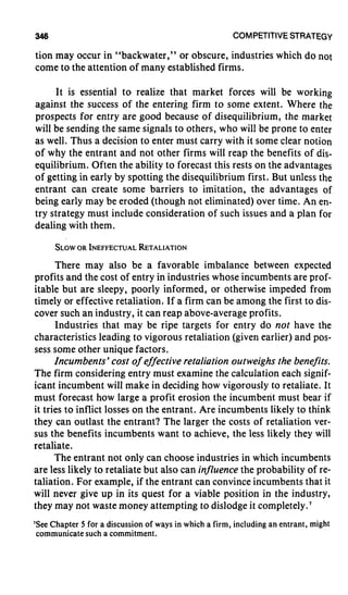 Competitive Strategy   Michael Porter